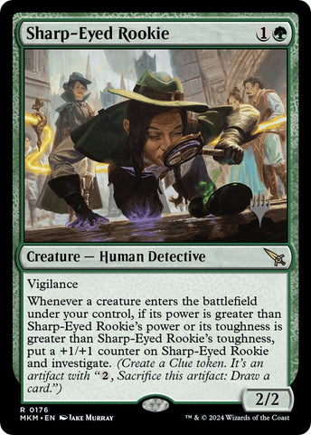 Sharp-Eyed Rookie (Promo Pack) [Murders at Karlov Manor Promos] - The Mythic Store | 24h Order Processing