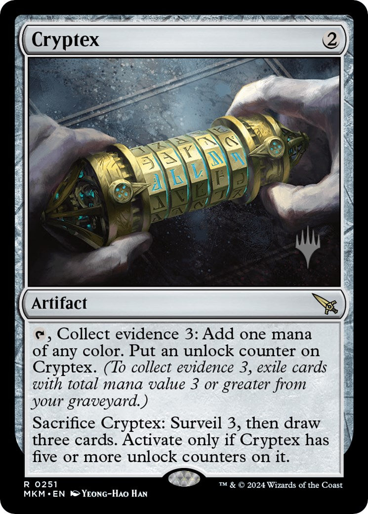 Cryptex (Promo Pack) [Murders at Karlov Manor Promos] - The Mythic Store | 24h Order Processing