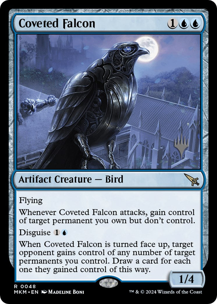 Coveted Falcon (Promo Pack) [Murders at Karlov Manor Promos] - The Mythic Store | 24h Order Processing