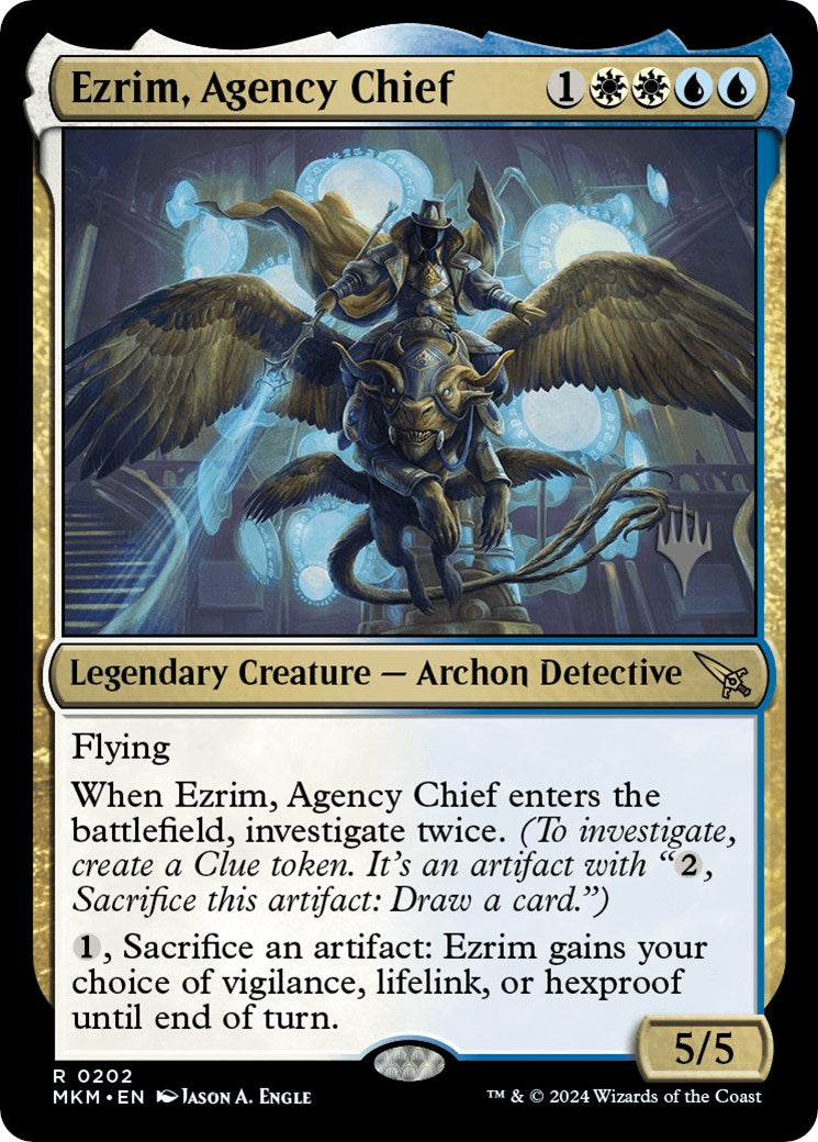 Ezrim, Agency Chief (Promo Pack) [Murders at Karlov Manor Promos] - The Mythic Store | 24h Order Processing