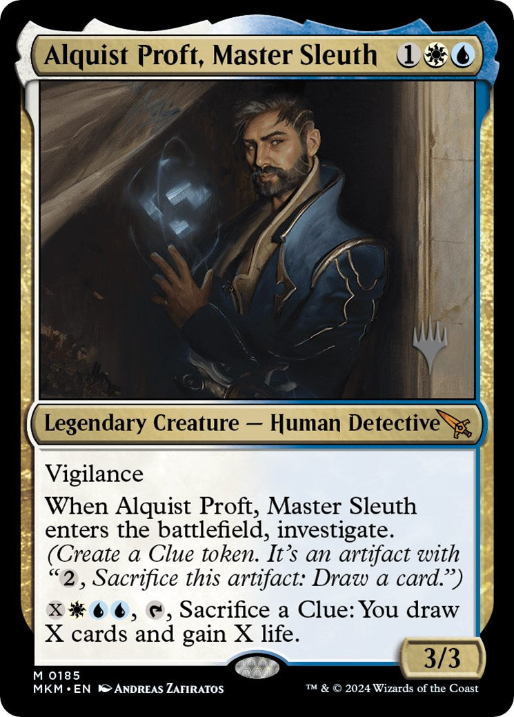 Alquist Proft, Master Sleuth (Promo Pack) [Murders at Karlov Manor Promos] - The Mythic Store | 24h Order Processing
