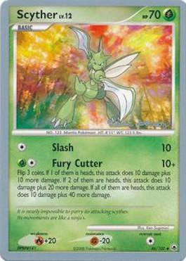Scyther LV.12 (46/100) (Intimidation - Tristan Robinson) [World Championships 2008] - The Mythic Store | 24h Order Processing