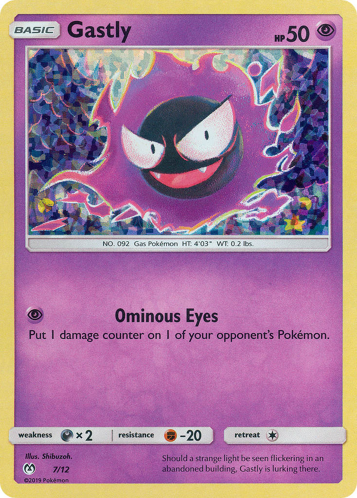 Gastly (7/12) [McDonald's Promos: 2019 Collection] - The Mythic Store | 24h Order Processing