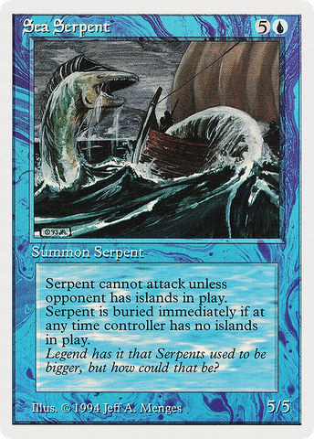 Sea Serpent [Summer Magic / Edgar] - The Mythic Store | 24h Order Processing