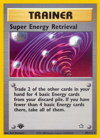 Super Energy Retrieval (89/111) [Neo Genesis 1st Edition] - The Mythic Store | 24h Order Processing
