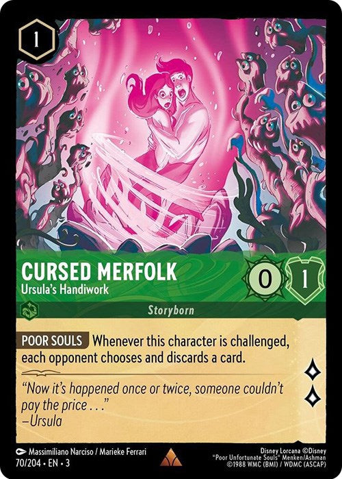 Cursed Merfolk - Ursula's Handiwork (70/204) [Into the Inklands] - The Mythic Store | 24h Order Processing