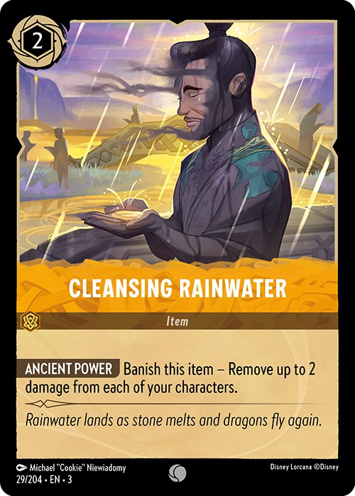 Cleansing Rainwater (29/204) [Into the Inklands] - The Mythic Store | 24h Order Processing