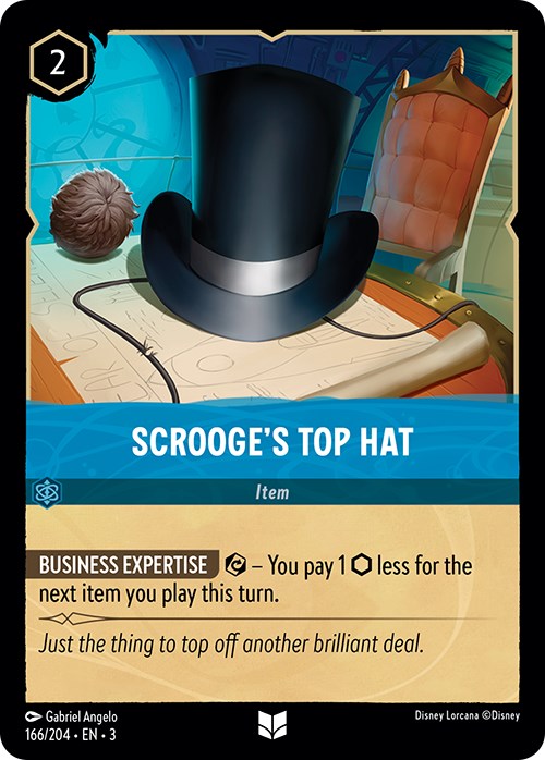 Scrooge's Top Hat (166/204) [Into the Inklands] - The Mythic Store | 24h Order Processing