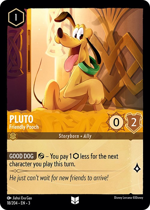 Pluto - Friendly Pooch (18/204) [Into the Inklands] - The Mythic Store | 24h Order Processing