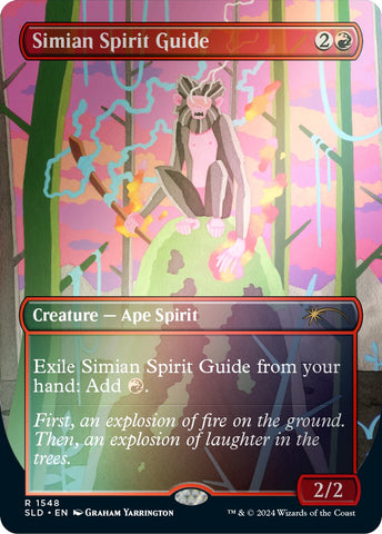 Simian Spirit Guide (Rainbow Foil) [Secret Lair Drop Series] - The Mythic Store | 24h Order Processing