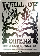Wall of Omens (Rainbow Foil) [Secret Lair Drop Series] - The Mythic Store | 24h Order Processing
