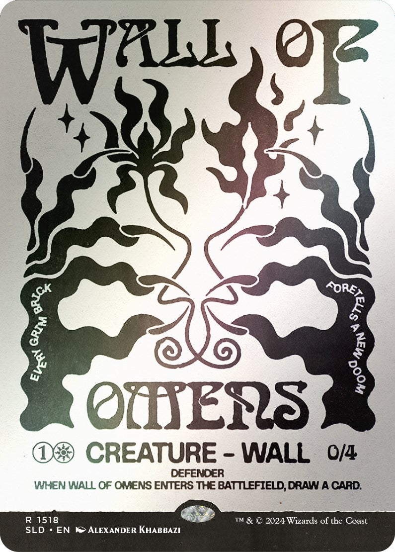 Wall of Omens (Rainbow Foil) [Secret Lair Drop Series] - The Mythic Store | 24h Order Processing