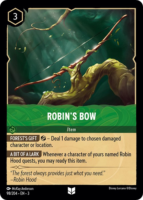 Robin's Bow (98/204) [Into the Inklands] - The Mythic Store | 24h Order Processing