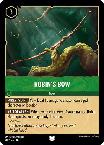 Robin's Bow (98/204) [Into the Inklands] - The Mythic Store | 24h Order Processing