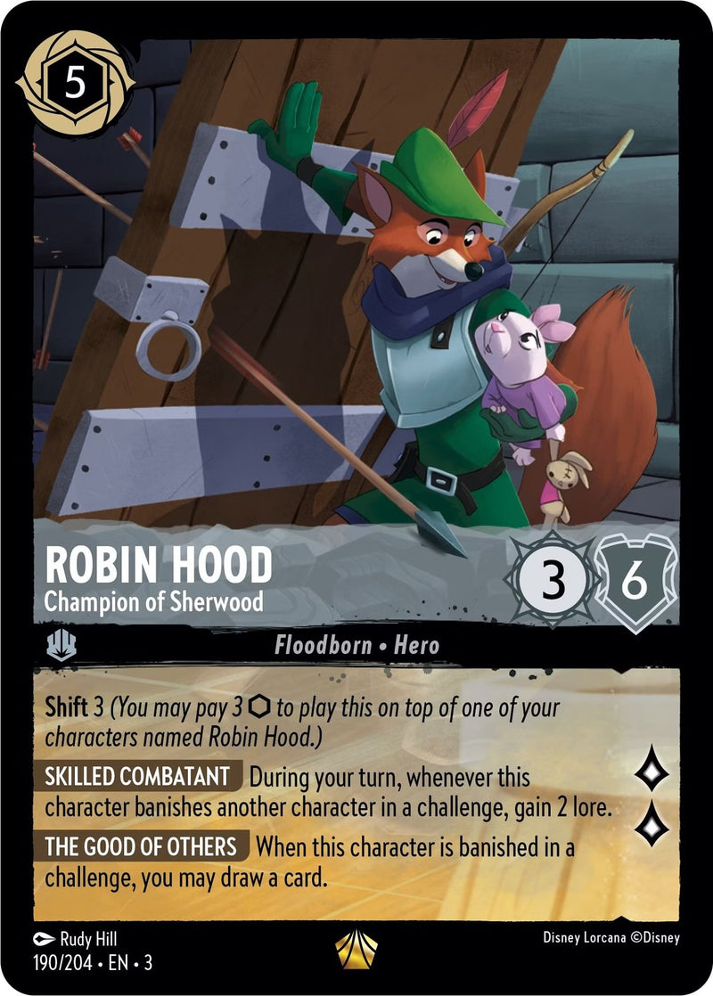 Robin Hood - Champion of Sherwood (190/204) [Into the Inklands] - The Mythic Store | 24h Order Processing