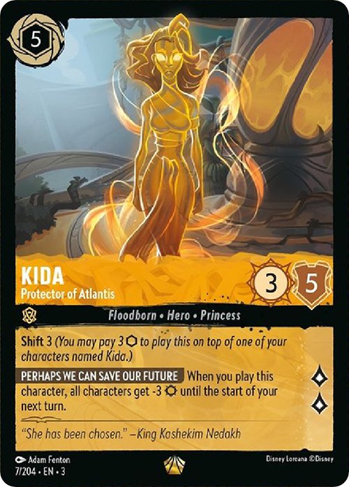 Kida - Protector of Atlantis (7/204) [Into the Inklands] - The Mythic Store | 24h Order Processing