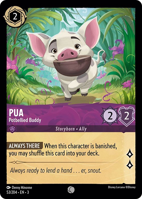 Pua - Potbellied Buddy (53/204) [Into the Inklands] - The Mythic Store | 24h Order Processing