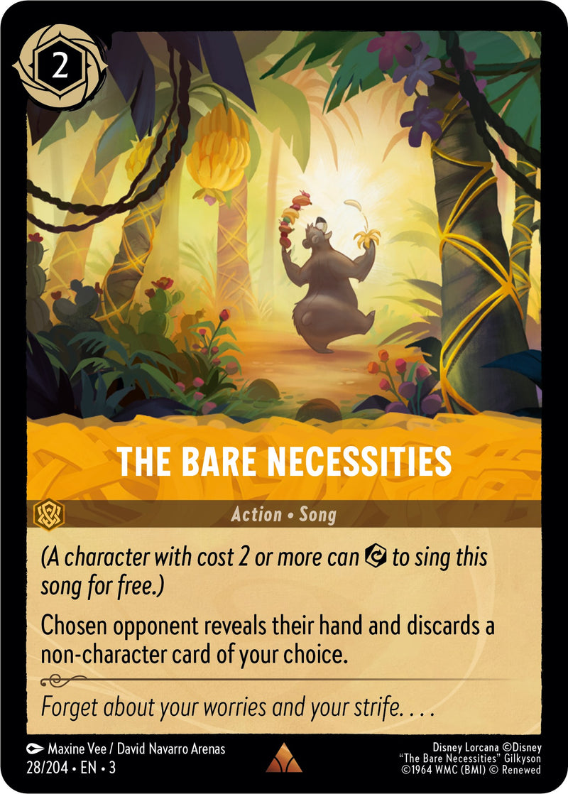 The Bare Necessities (28/204) [Into the Inklands] - The Mythic Store | 24h Order Processing