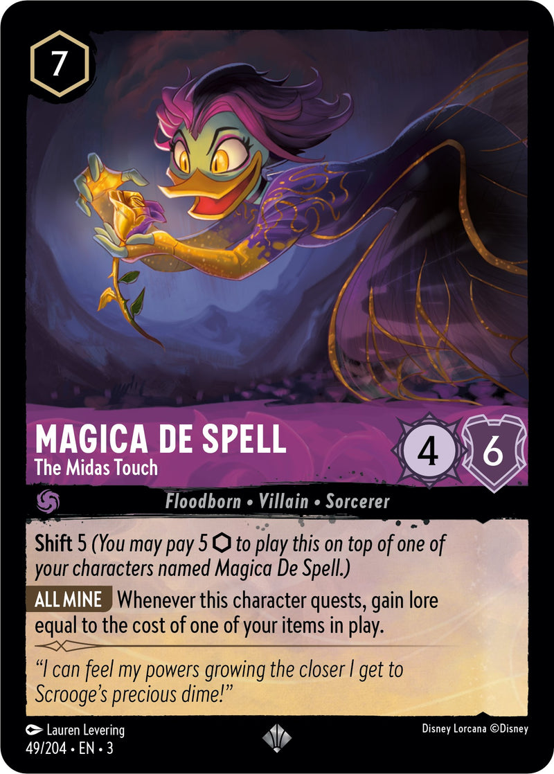 Magica De Spell - The Midas Touch (49/204) [Into the Inklands] - The Mythic Store | 24h Order Processing