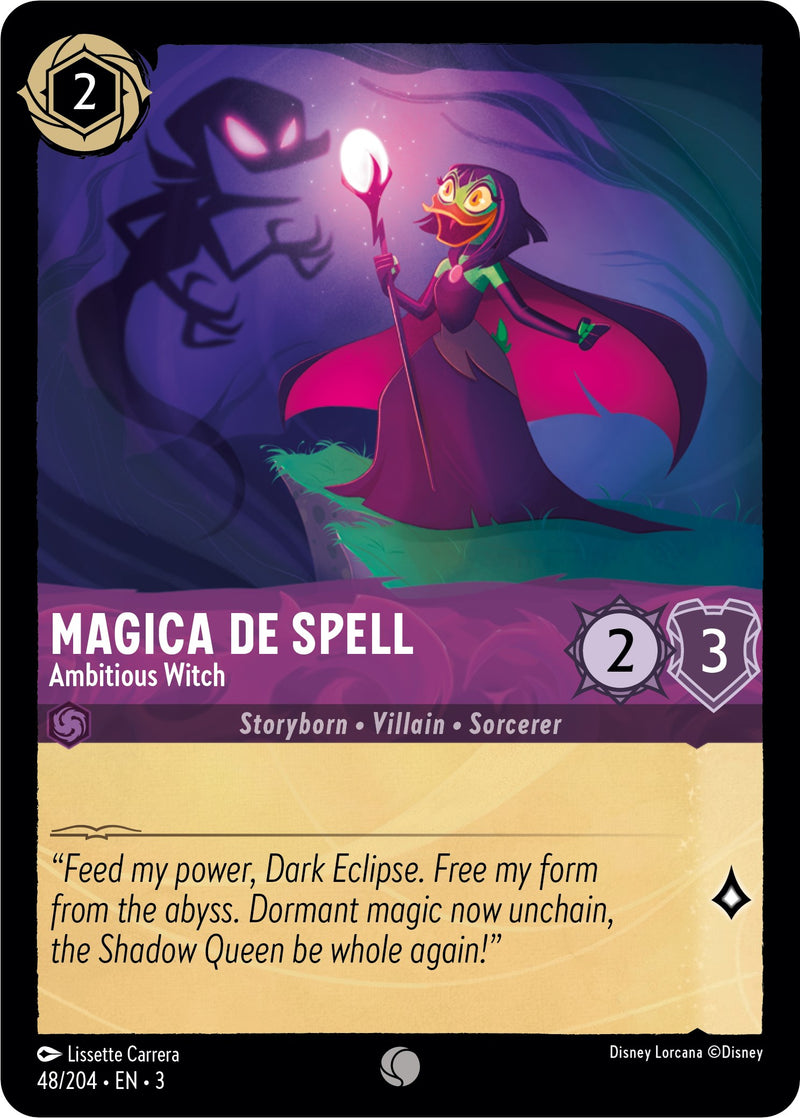 Magica De Spell - Ambitious Witch (48/204) [Into the Inklands] - The Mythic Store | 24h Order Processing