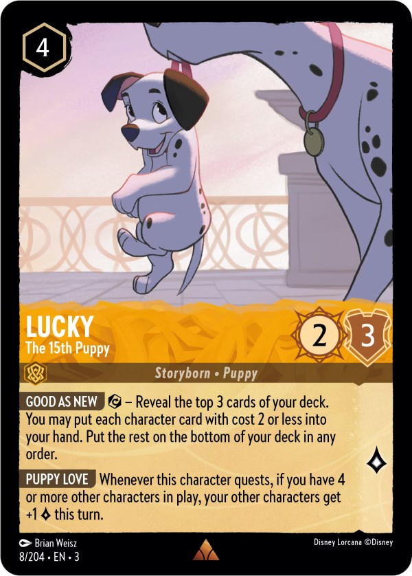 Lucky - The 15th Puppy (8/204) [Into the Inklands] - The Mythic Store | 24h Order Processing