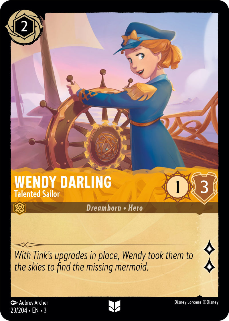 Wendy Darling - Talented Sailor (23/204) [Into the Inklands] - The Mythic Store | 24h Order Processing