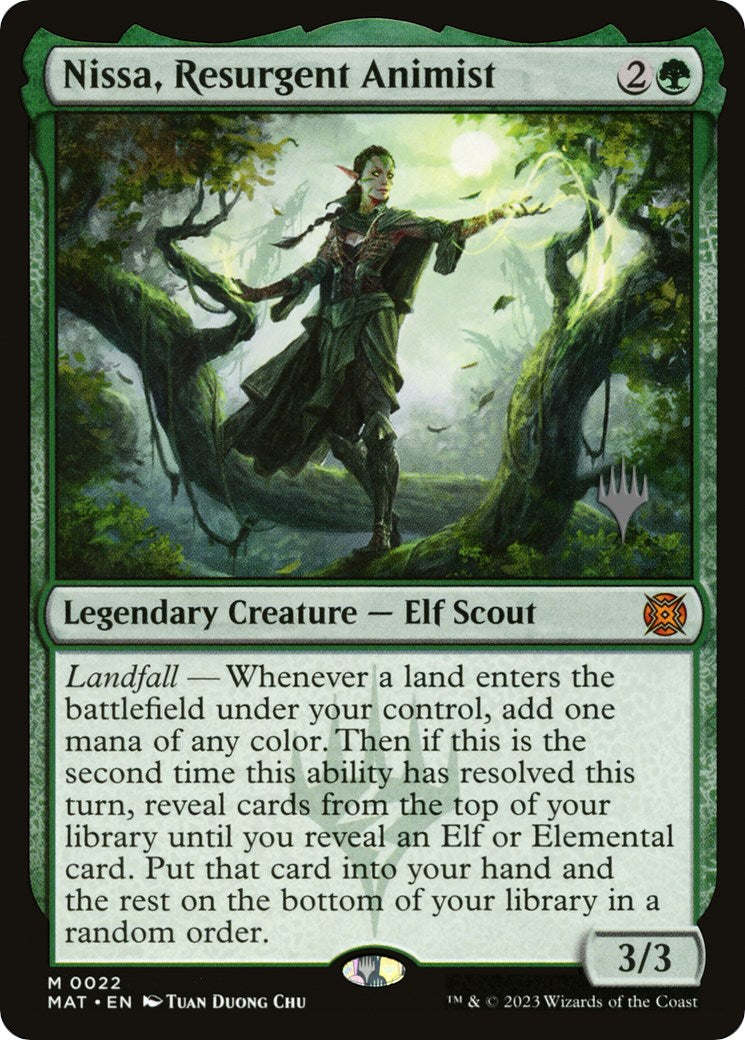 Nissa, Resurgent Animist (Promo Pack) [Murders at Karlov Manor Promos] - The Mythic Store | 24h Order Processing