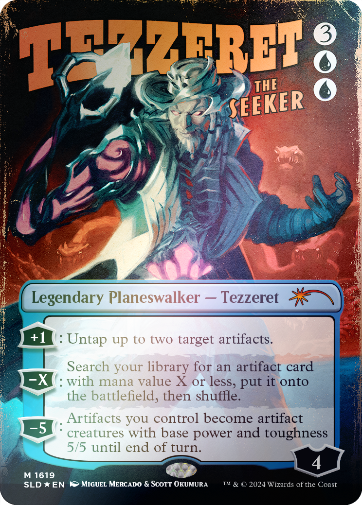 Tezzeret the Seeker (1619) (Rainbow Foil) [Secret Lair Drop Series] - The Mythic Store | 24h Order Processing