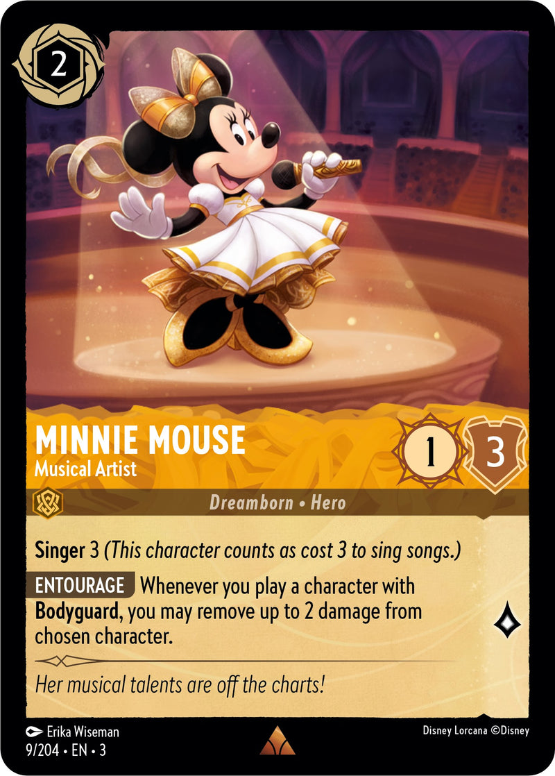 Minnie Mouse - Musical Artist (9/204) [Into the Inklands] - The Mythic Store | 24h Order Processing