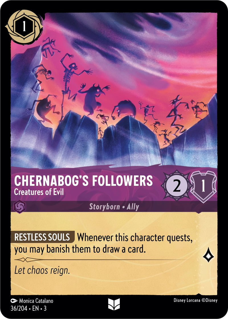 Chernabog's Followers - Creatures of Evil (36/204) [Into the Inklands] - The Mythic Store | 24h Order Processing