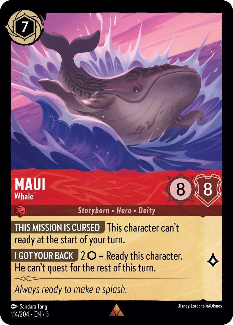 Maui - Whale (114//204) [Into the Inklands] - The Mythic Store | 24h Order Processing