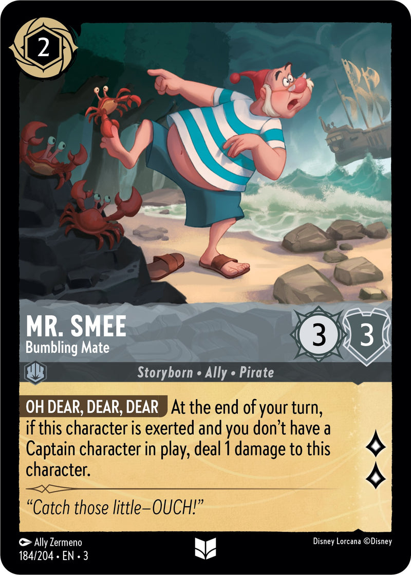 Mr. Smee - Bumbling Mate (184/204) [Into the Inklands] - The Mythic Store | 24h Order Processing