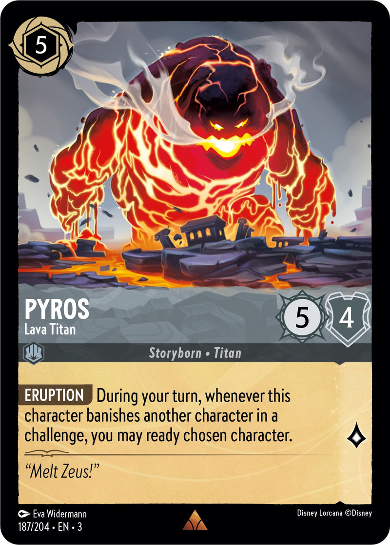 Pyros - Lava Titan (187/204) [Into the Inklands] - The Mythic Store | 24h Order Processing