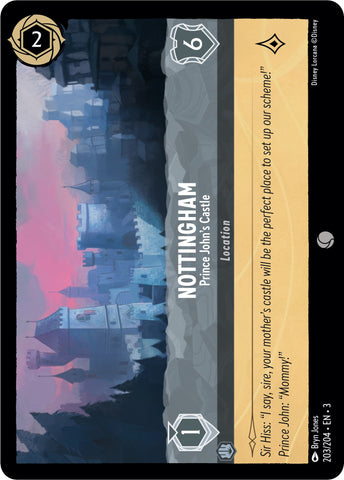 Nottingham - Prince John's Castle (203/204) [Into the Inklands] - The Mythic Store | 24h Order Processing