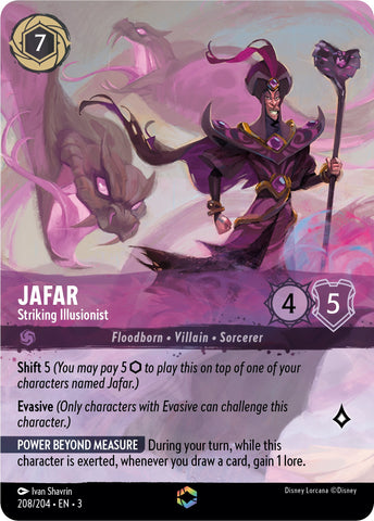 Jafar - Striking Illusionist (Enchanted) (208/204) [Into the Inklands] - The Mythic Store | 24h Order Processing