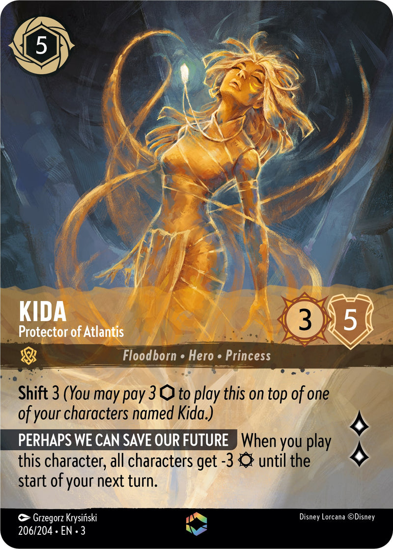 Kida - Protector of Atlantis (Enchanted) (206/204) [Into the Inklands] - The Mythic Store | 24h Order Processing