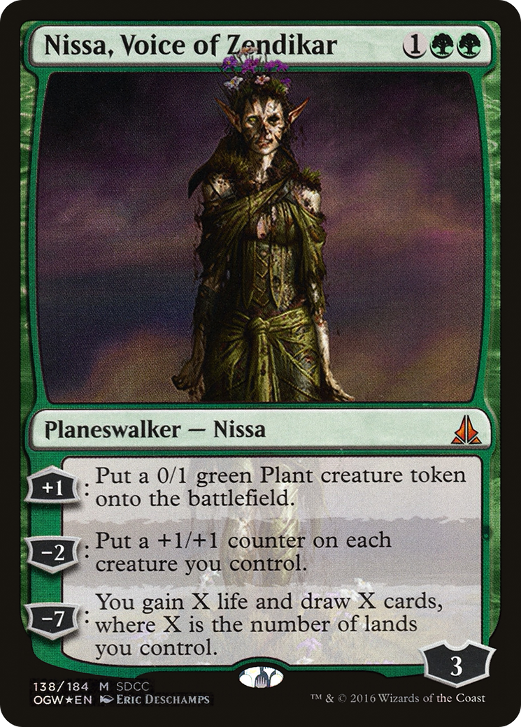 Nissa, Voice of Zendikar [San Diego Comic-Con 2016] - The Mythic Store | 24h Order Processing