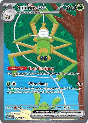 Spidops ex (243/198) [Scarlet & Violet: Base Set] - The Mythic Store | 24h Order Processing