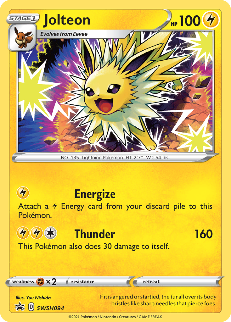 Jolteon (SWSH094) [Sword & Shield: Black Star Promos] - The Mythic Store | 24h Order Processing