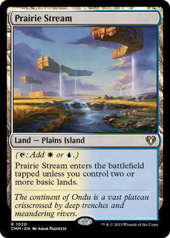 Prairie Stream [Commander Masters] - The Mythic Store | 24h Order Processing