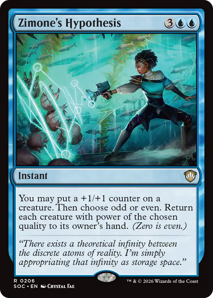 Zimone's Hypothesis [Secrets of Strixhaven Commander] - The Mythic Store | 24h Order Processing