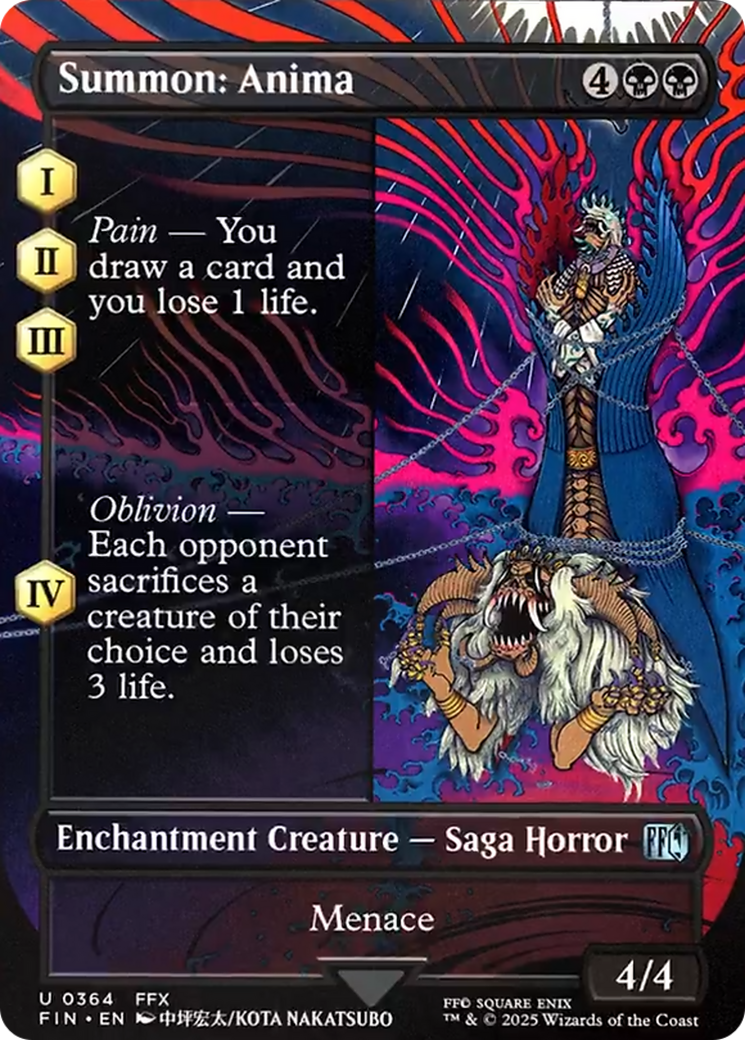 Summon: Anima (Borderless) [FINAL FANTASY] - The Mythic Store | 24h Order Processing