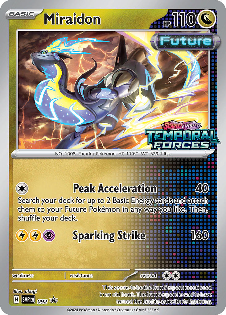 Miraidon (092) [Scarlet & Violet: Black Star Promos] - The Mythic Store | 24h Order Processing