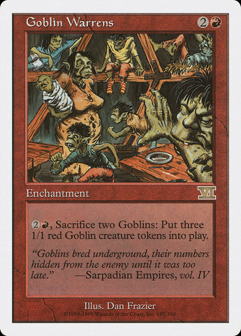 Goblin Warrens [Classic Sixth Edition] - The Mythic Store | 24h Order Processing