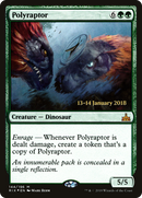 Polyraptor [Rivals of Ixalan Prerelease Promos] - The Mythic Store | 24h Order Processing