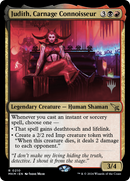 Judith, Carnage Connoisseur (Promo Pack) [Murders at Karlov Manor Promos] - The Mythic Store | 24h Order Processing