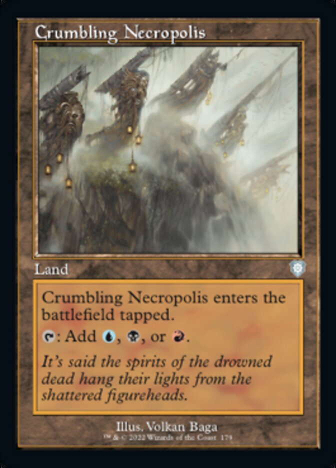 Crumbling Necropolis (Retro) [The Brothers' War Commander] - The Mythic Store | 24h Order Processing