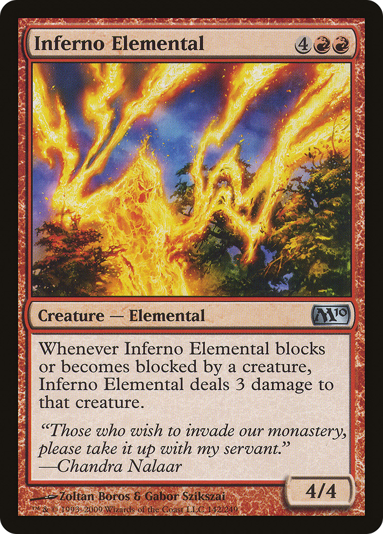 Inferno Elemental [Magic 2010] - The Mythic Store | 24h Order Processing