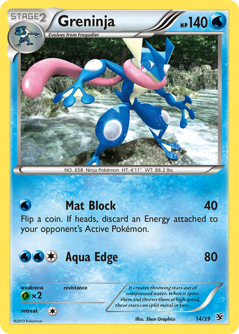 Greninja (14/39) [XY: Kalos Starter Set] - The Mythic Store | 24h Order Processing