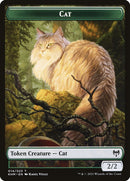 Human Warrior // Cat Double-Sided Token [Kaldheim Tokens] - The Mythic Store | 24h Order Processing